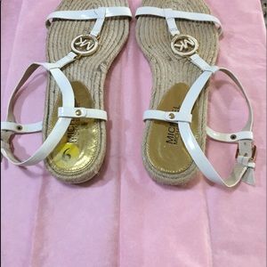 Michael Kors women’s white sandals
